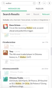 Search anything in Slack in the #ottoneucommunity